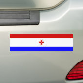 Autocollant De Voiture Drapeau de la Mordovie (En voiture)
