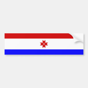 Autocollant De Voiture Drapeau de la Mordovie
