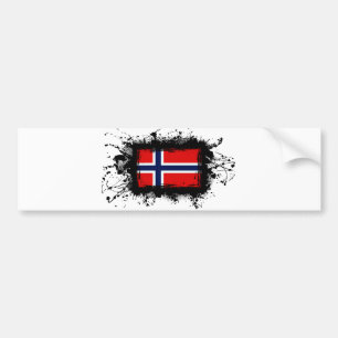 Autocollant De Voiture Drapeau de la Norvège