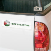 Autocollant De Voiture Drapeau de la Palestine (Sur camion)