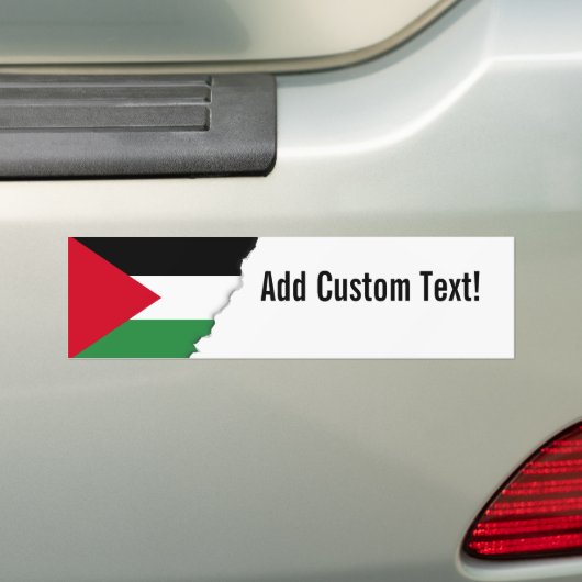 Autocollant De Voiture Drapeau de la Palestine (En voiture)