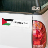 Autocollant De Voiture Drapeau de la Palestine (Sur camion)