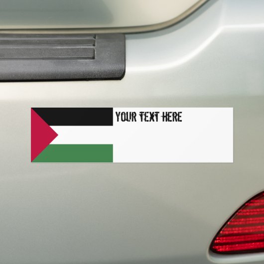 Autocollant De Voiture Drapeau de la Palestine (En voiture)