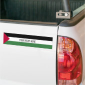 Autocollant De Voiture Drapeau de la Palestine (Sur camion)