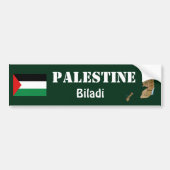 Autocollant De Voiture Drapeau de la Palestine + Adhésif pour pare-chocs (Devant)
