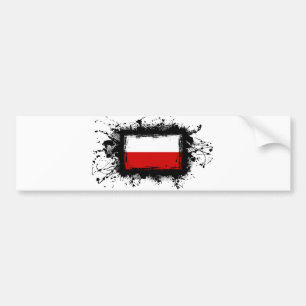 Autocollant De Voiture Drapeau de la Pologne