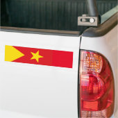 Autocollant De Voiture Drapeau de la région de Tigray (Sur camion)