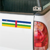 Autocollant De Voiture Drapeau de la République centrafricaine (Sur camion)