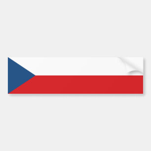 Autocollant De Voiture Drapeau de la République tchèque