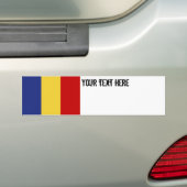 Autocollant De Voiture Drapeau de la Roumanie (En voiture)