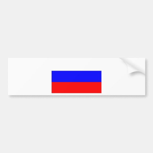 Autocollant De Voiture Drapeau de la Russie (Devant)