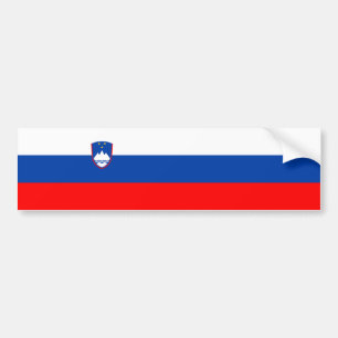 Autocollant De Voiture Drapeau de la Slovénie