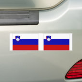 Autocollant De Voiture Drapeau de la Slovénie (En voiture)