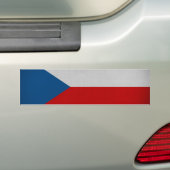 Autocollant De Voiture Drapeau de la Tchéquie (En voiture)