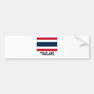Autocollant De Voiture Drapeau de la Thaïlande