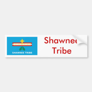 Autocollant De Voiture Drapeau de la tribu de Shawnee