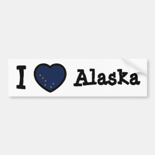 Autocollant De Voiture Drapeau de l'Alaska
