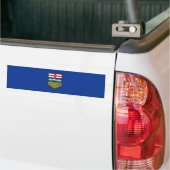 Autocollant De Voiture Drapeau de l'Alberta (Sur camion)