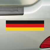 Autocollant De Voiture Drapeau de l'Allemagne (En voiture)