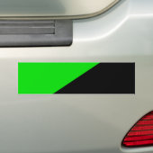 Autocollant De Voiture Drapeau de l'anarchisme vert (En voiture)