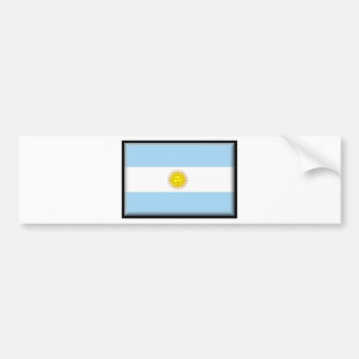 Autocollant De Voiture Drapeau de l'Argentine