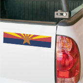 Autocollant De Voiture Drapeau de l'Arizona (Sur camion)