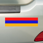 Autocollant De Voiture Drapeau de l'Arménie (En voiture)