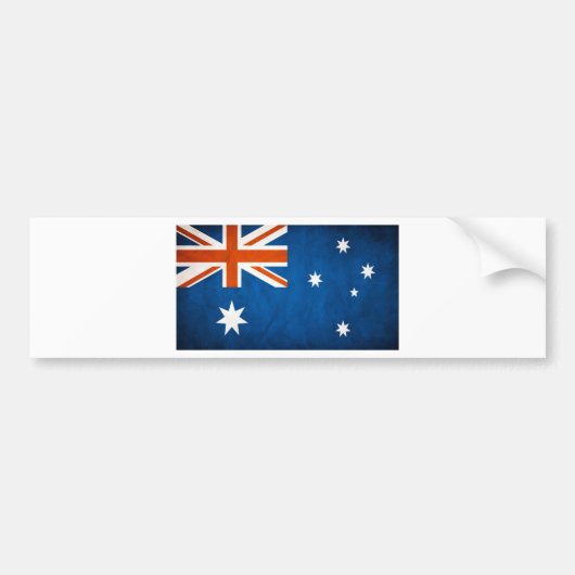 Autocollant De Voiture Drapeau de l'Australie (Devant)