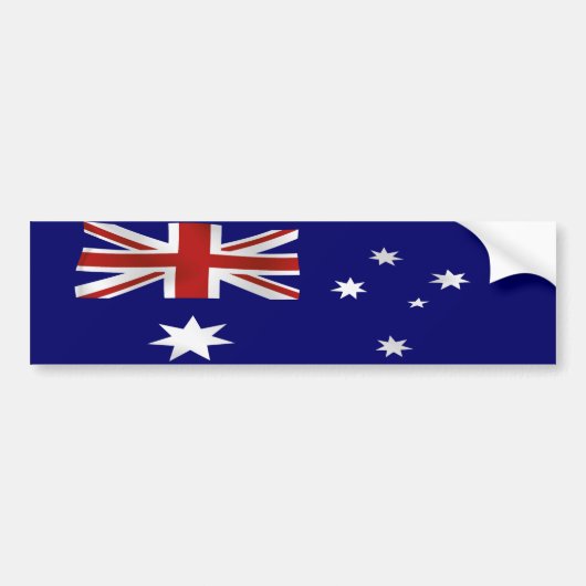 Autocollant De Voiture Drapeau de l'Australie (Devant)