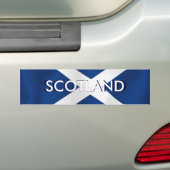 Autocollant De Voiture Drapeau de l'Ecosse (En voiture)