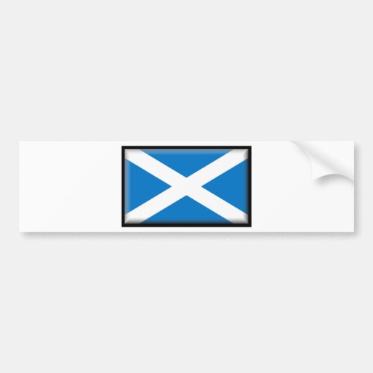 Autocollant De Voiture Drapeau de l'Ecosse (Devant)