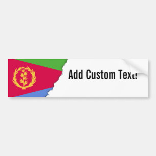 Autocollant De Voiture Drapeau de l'Érythrée
