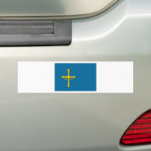 Autocollant De Voiture Drapeau de l'Espagne Asturies (En voiture)