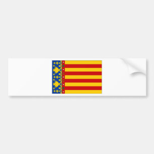 Autocollant De Voiture Drapeau de l'Espagne Valence