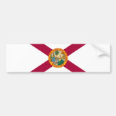 Autocollant De Voiture Drapeau de l'État de Floride (Devant)