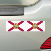 Autocollant De Voiture Drapeau de l'État de Floride (En voiture)