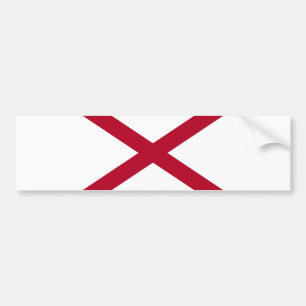 Autocollant De Voiture Drapeau de l'état de l'Alabama