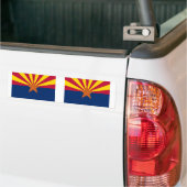 Autocollant De Voiture Drapeau de l'État de l'Arizona (Sur camion)