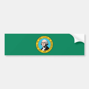 Autocollant De Voiture Drapeau de l'État de Washington