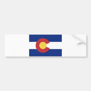 Autocollant De Voiture Drapeau de l'état du Colorado