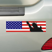 Autocollant De Voiture Drapeau de liberté (En voiture)