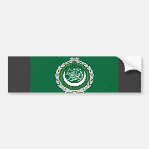 Autocollant De Voiture Drapeau de ligue arabe