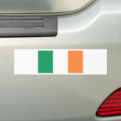 Autocollant De Voiture Drapeau de l'Irlande (bratach na hÉireann) (En voiture)