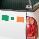 Autocollant De Voiture Drapeau de l'Irlande Shamrock (Sur camion)