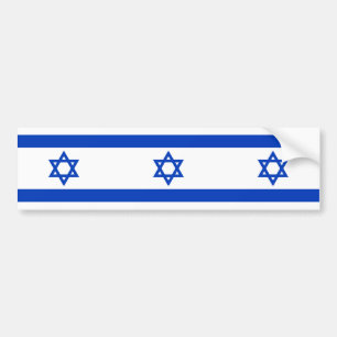 Autocollant De Voiture Drapeau de l'Israël, Israël