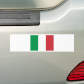 Autocollant De Voiture Drapeau de l'Italie (En voiture)