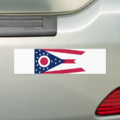 Autocollant De Voiture Drapeau de l'Ohio (En voiture)