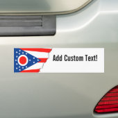 Autocollant De Voiture Drapeau de l'Ohio (En voiture)