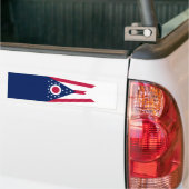 Autocollant De Voiture Drapeau de l'Ohio (Sur camion)