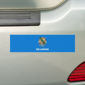 Autocollant De Voiture Drapeau de l'Oklahoma (En voiture)